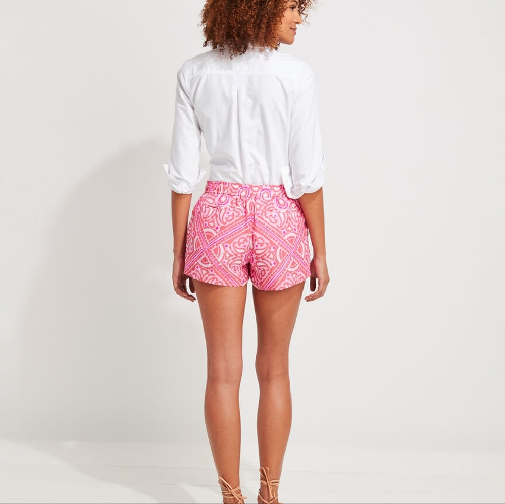 Vineyard vines women's Island Scarf Print Pull-On Shorts NWOT